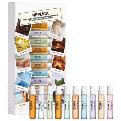 replica perfume sampler|maison margiela perfume sampler.